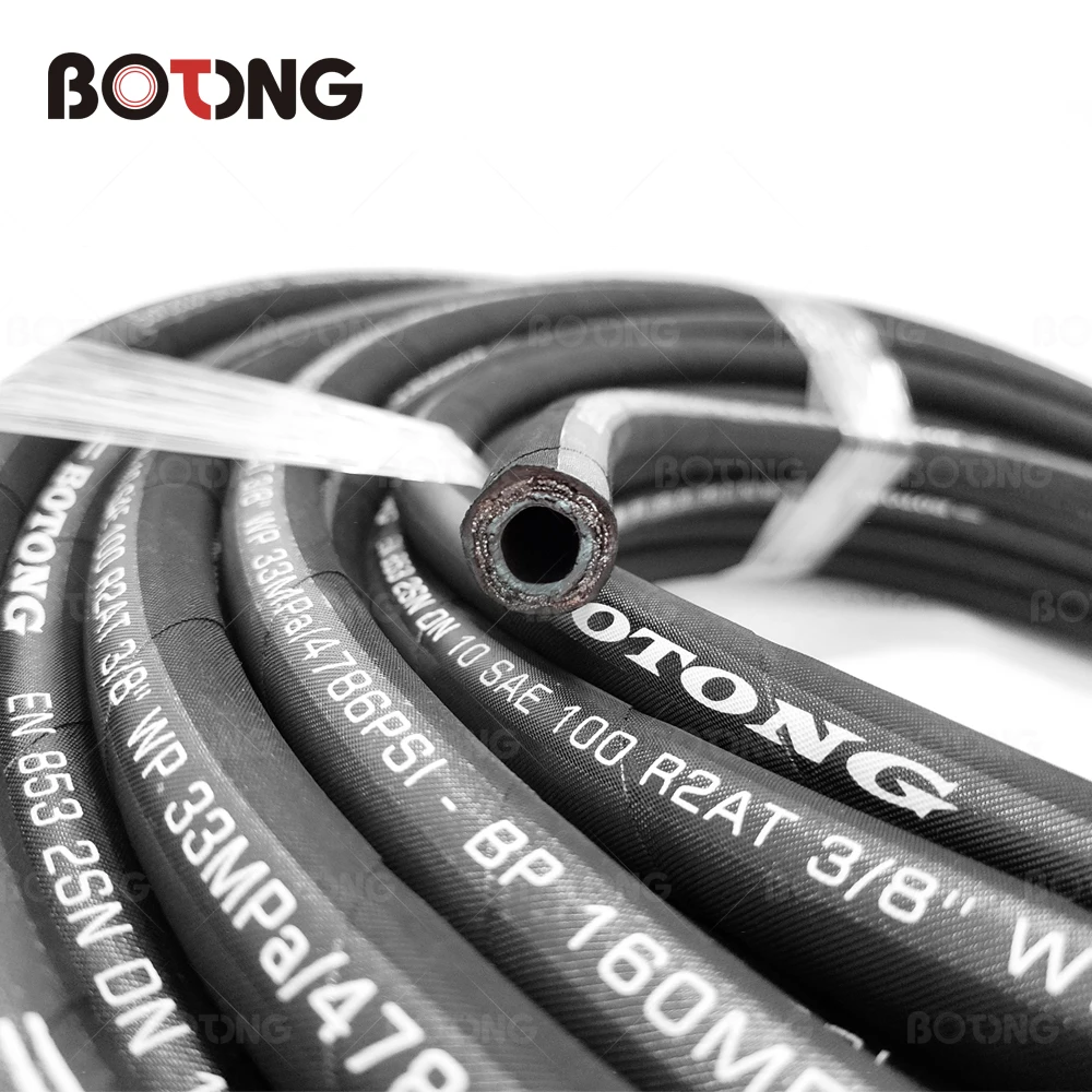  Multifunctional 1SN 2SN oil high pressure rubber hoses hydraulic flexible
