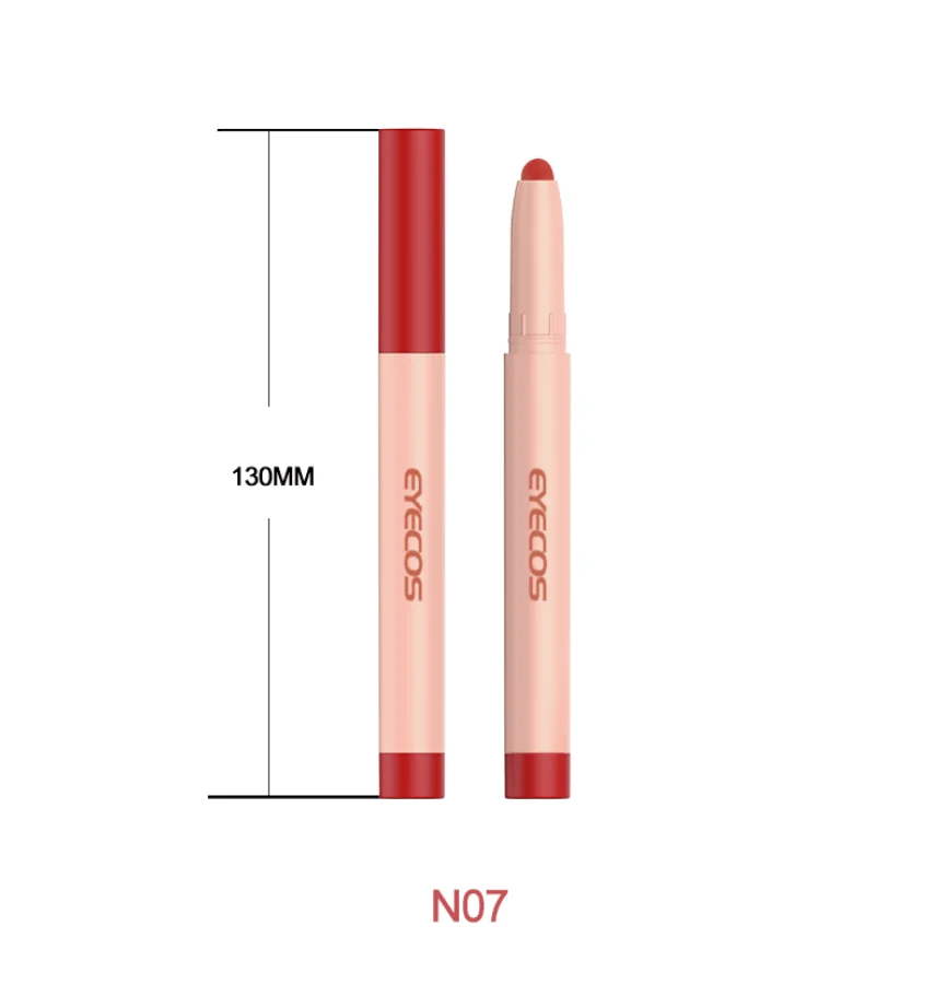 Private Label   Velvet Matte  Lipstick Non-stick Cup Color Lipstick Long Lasting Waterproof (#N07)