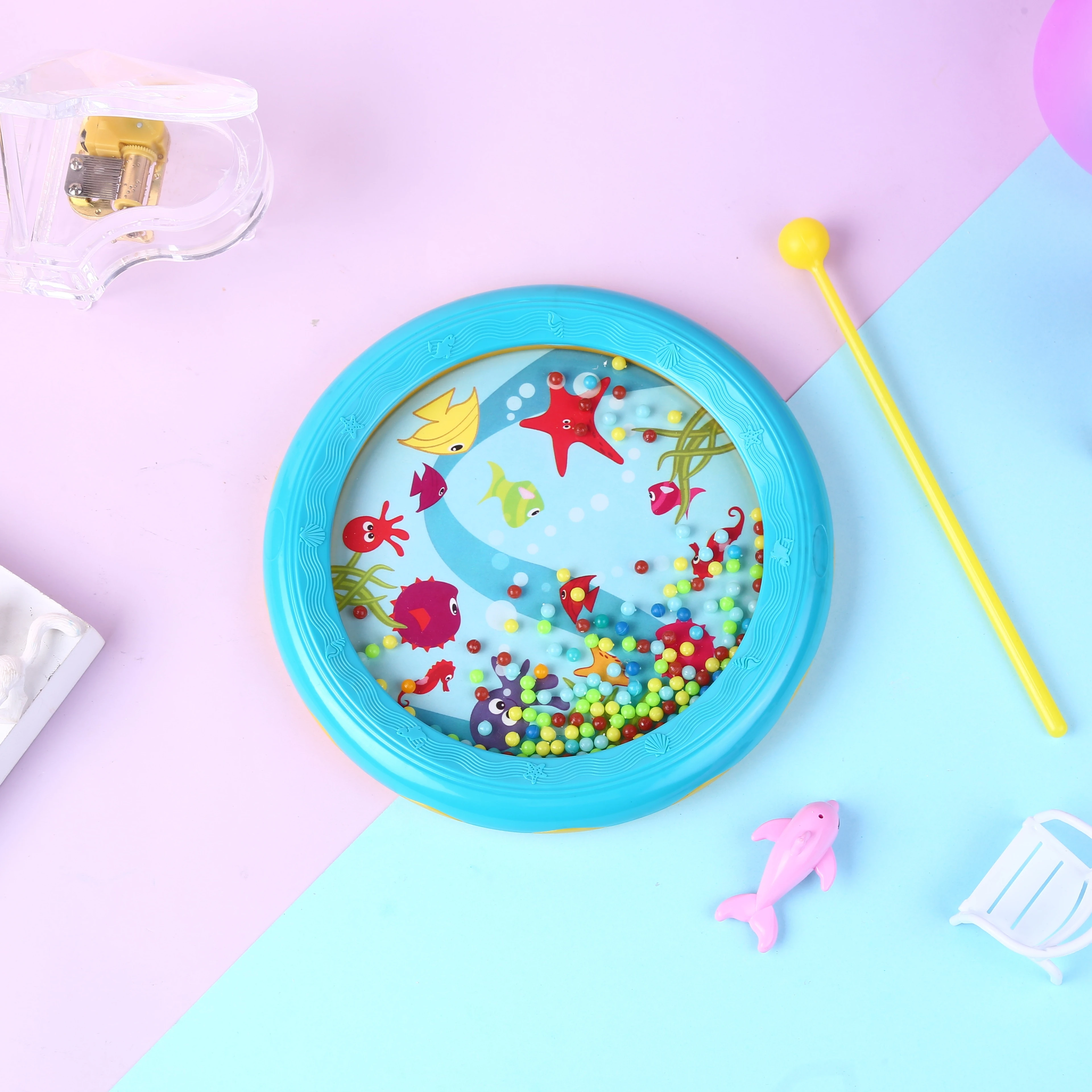 wave drum musical toy sound drum instruments ocean sea  ocean drum sound tool