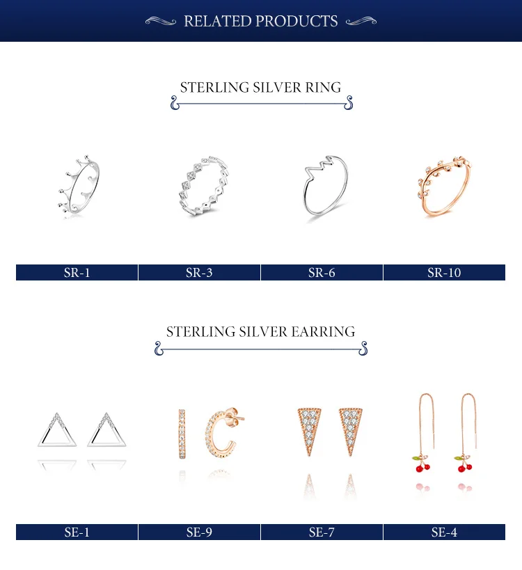 Loftily Jewelry Wholesale Minimalist Jewelry Rhombus s925 Silver Rings Jewelry Women 925 Sterling Silver Fashion Rings