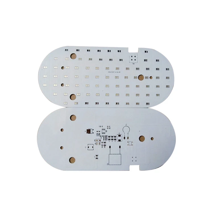 Белый черный soldermask цвет 1 слой 2 слоя алюминиевый сердечник производитель PCB