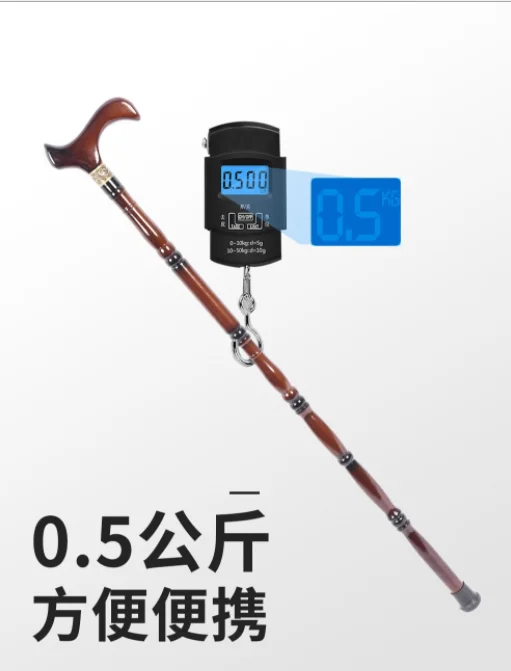 Customized high-quality elderly cane wood can accept custom size T-handle Baishun medical request CN;JIA 85