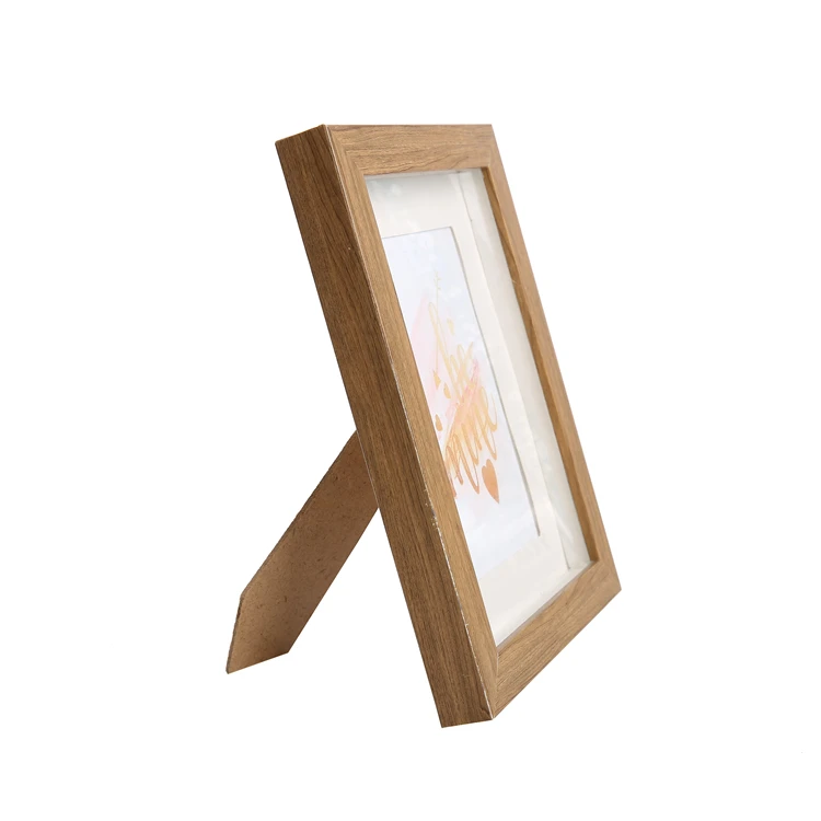 Fashion Custom Table Top Plastic Picture Frame With Glass Wholesale Home Decoration Plastic Photo Frame