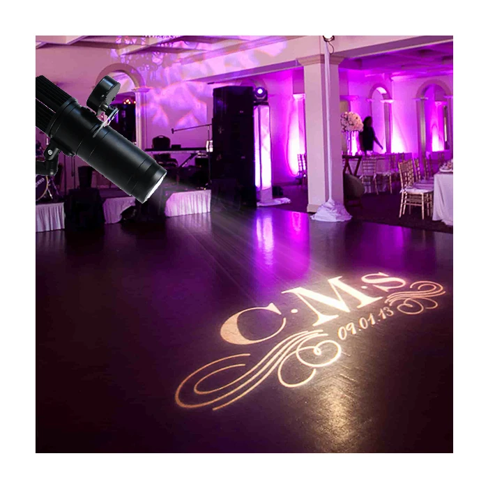 TNT 30W Shopping Mall Guide Gobo HD Projection Indoor Projector Remote Control Laser Logo Light