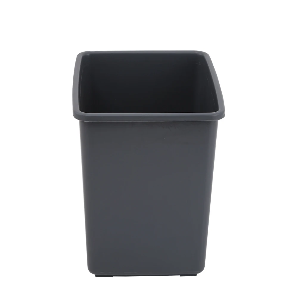 10 liter square plastic dustbin trash can waste paper basket