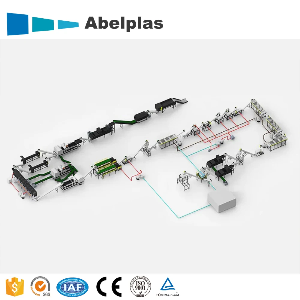 Cheap price PP PE HDPE LDPE waste film small plastic recycling machine