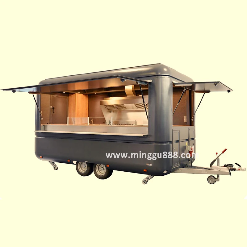Food truck with hot dog machine/pizza vending mchine/coffee machine