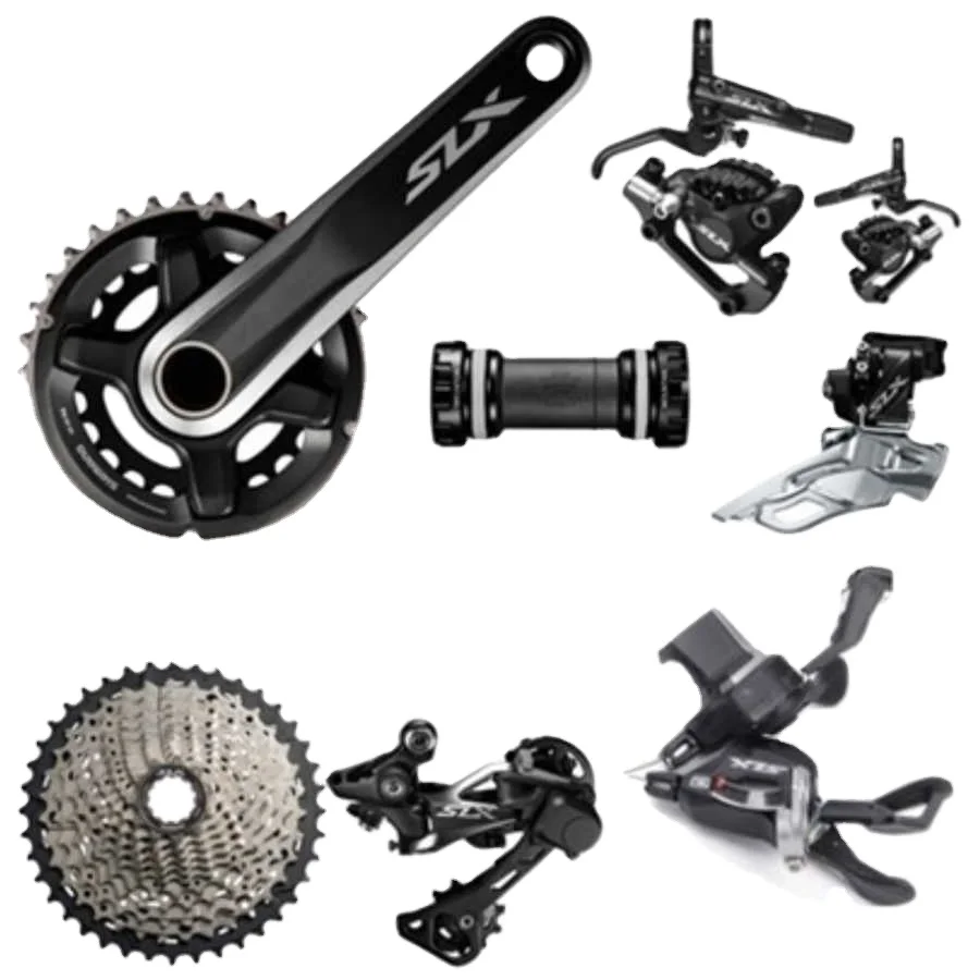 Цена со скидкой, полный групповой набор Shimanos SLX M7000 170 мм с тормозами 2019