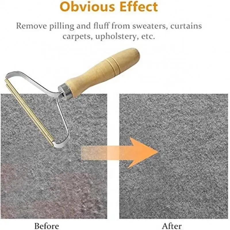 Портативная Бритва для удаления пыли и шерсти домашних животных с одежды, штор, одеял, диванов