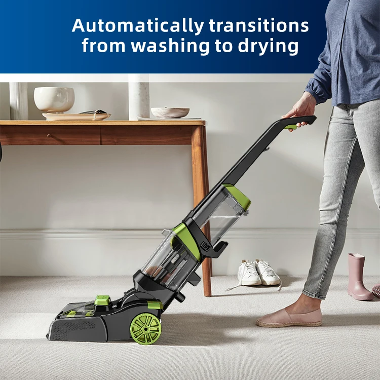 Klinsmann 2023 Automatic Stick UprightWet And Dry Large Area Electric Floor Carpet Washer Vacuum Cleaner