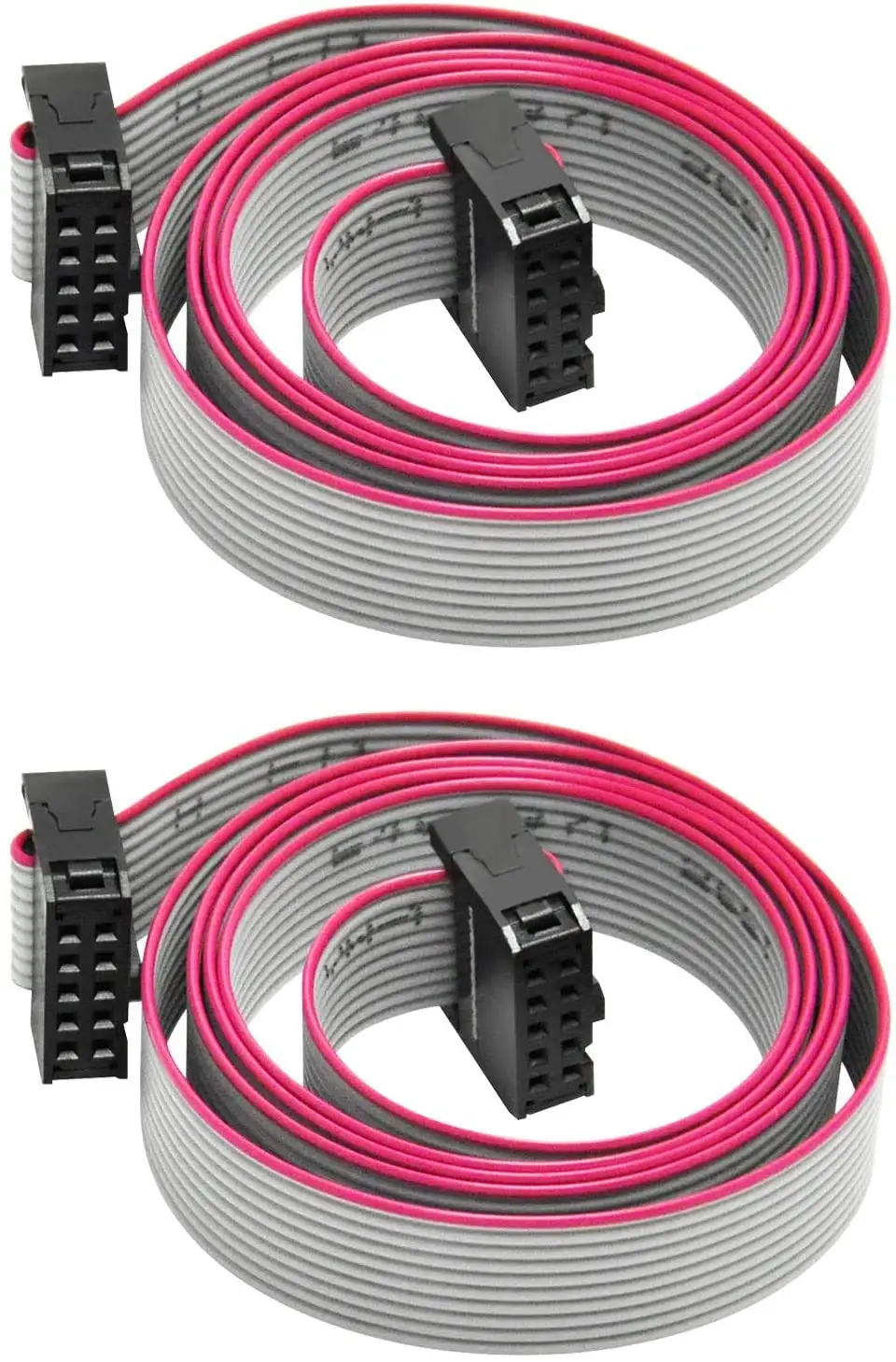 Customized Idc Cable 16 Pin 7Pin 20Pin 40 Pin Cable Flat Ribbon Idc Flexible Flat Ribbon Ffc Cable Connectors Wire Harness