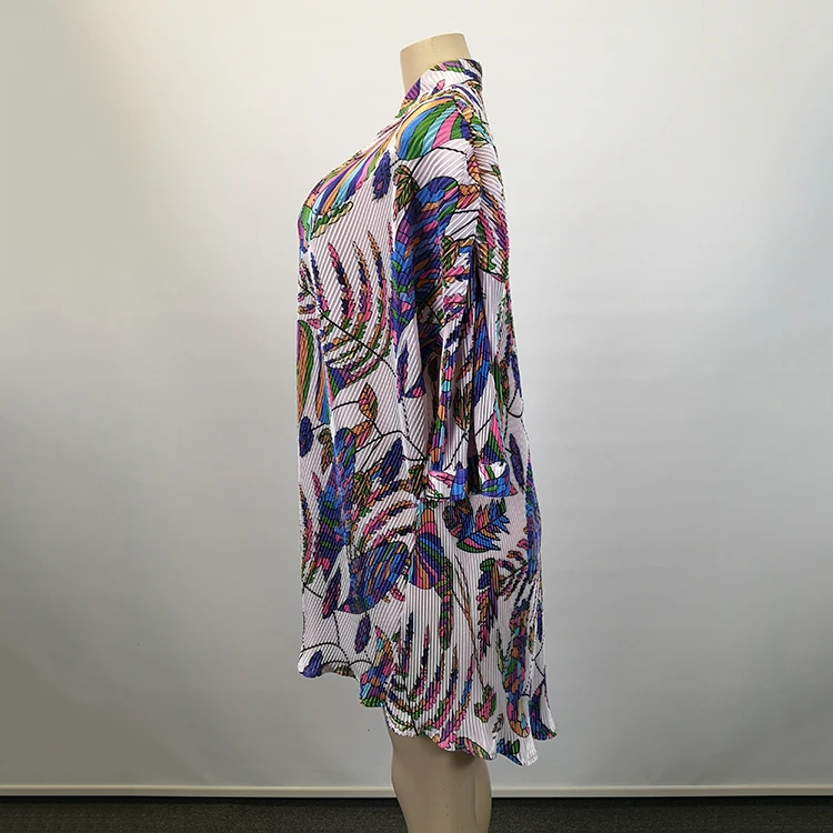 
China Manufacturer New Product Custom Good Quality Casual Women Printed Dress 