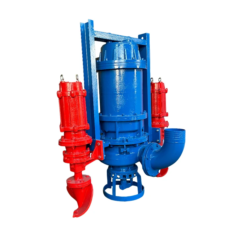 High Chromium Alloy Wear-Resistant Mud Sand Pumping High Power Vertical Submersible Slurry Pump