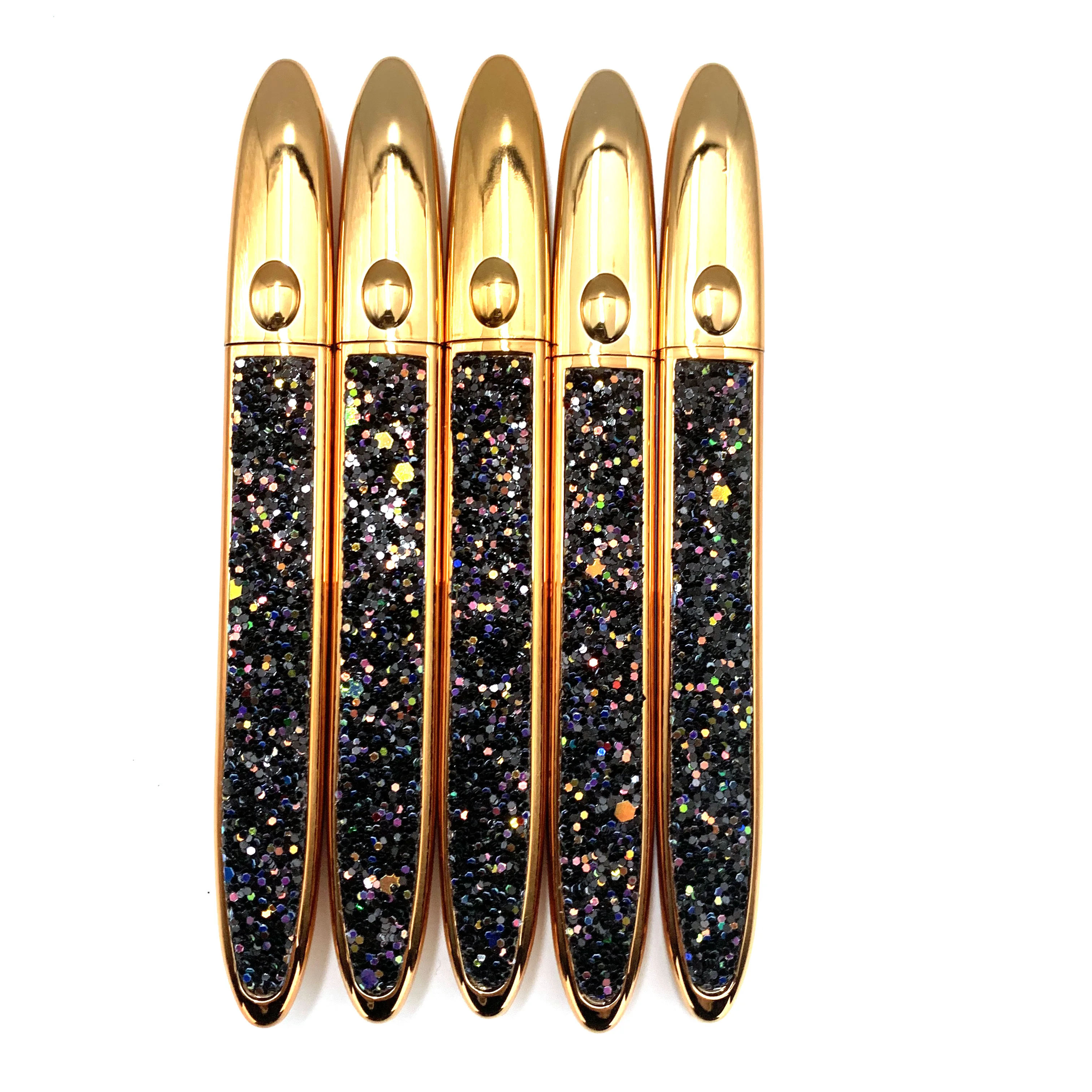 perfectly shaped super hold magic clean hypoallergenic glue  triple design eyelash glue with packaging