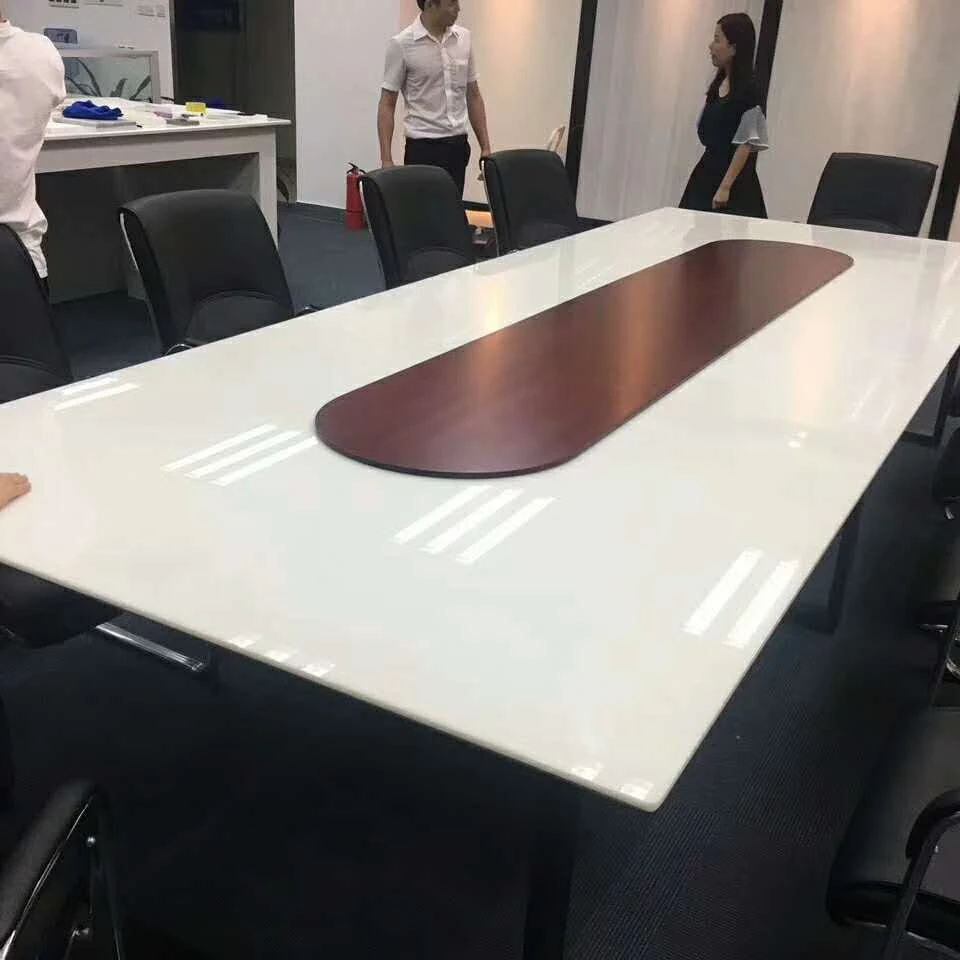 Book match white nano glass table top nano glass floor tiles low price china wholesale wall stone veneer