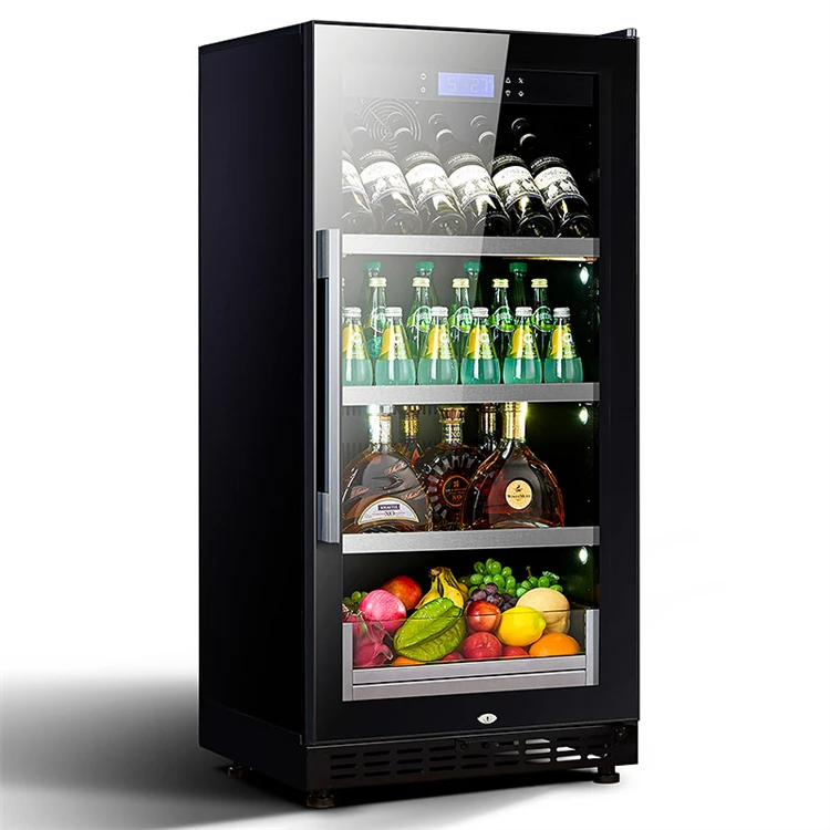 luxury wine refrigerator bar wine chiller  and Beverage Coolers beer dual zone cooler compressor Wine fridge