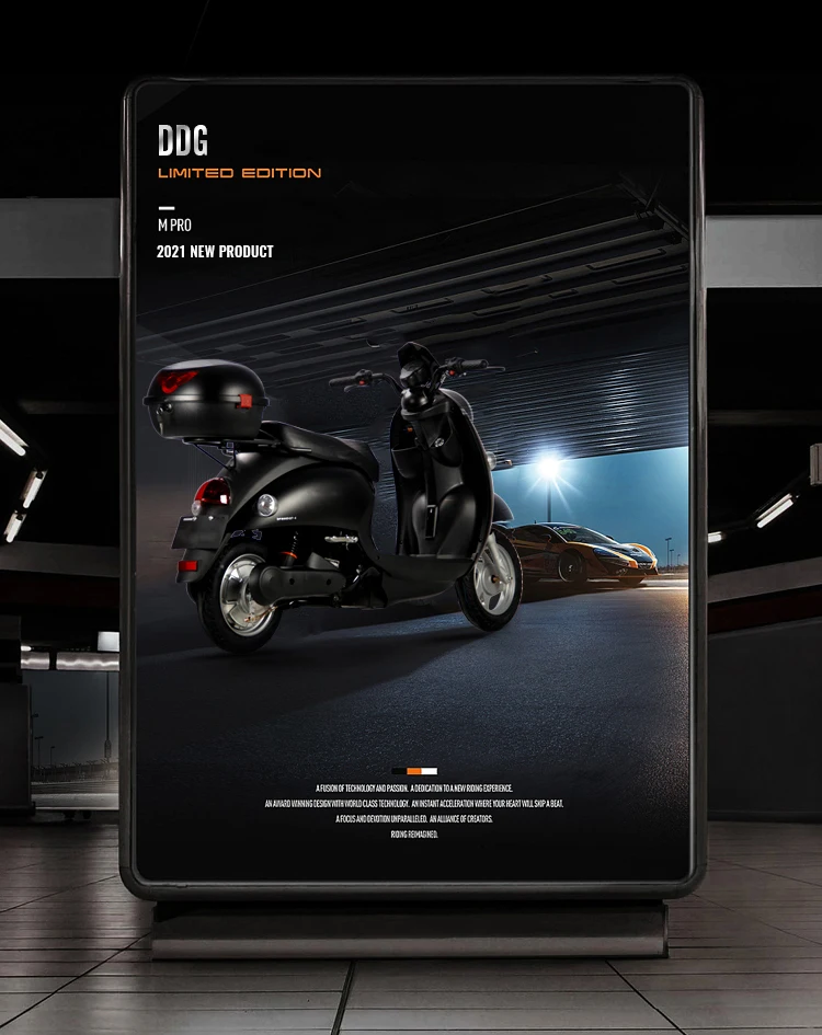 High powerful electric motorbike adult 48v 60v 72v electric motorcycle long range adult with double disc