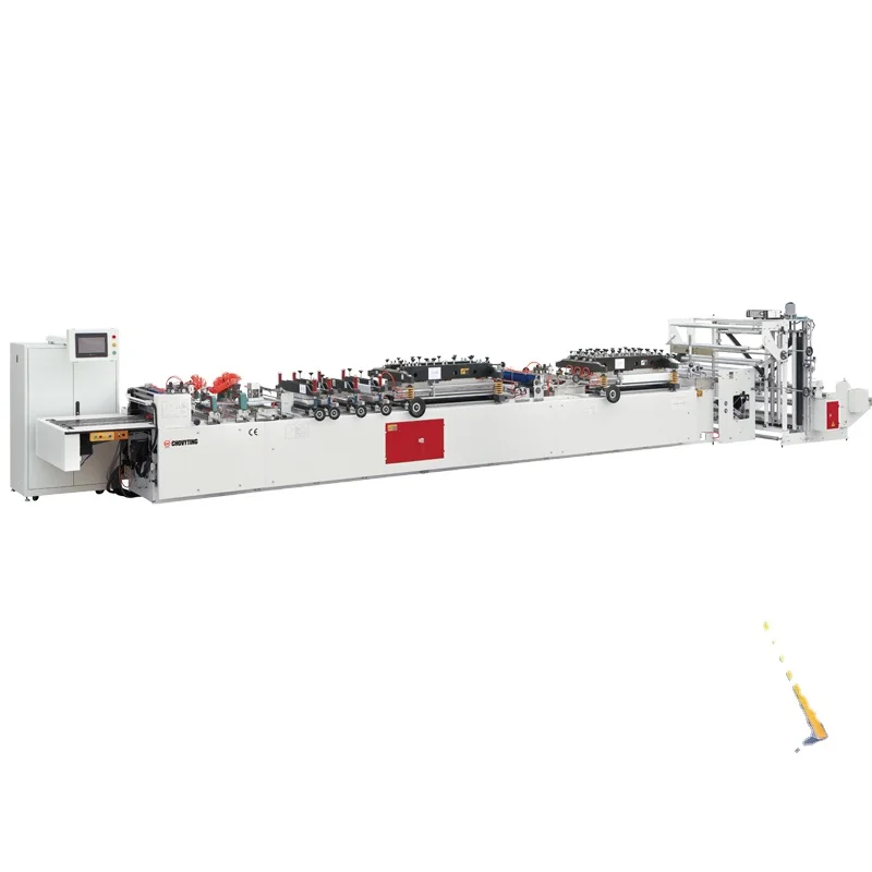 
CE certificated three side sealing laminating pouch making machine 