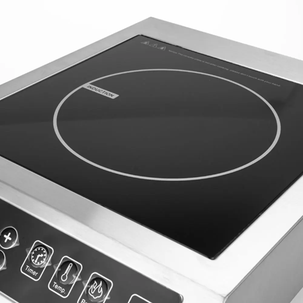Commercial Kitchen Equipment High-Power 3500W Induction Cooker Portable 230V Single Cooktop Quality Spare for Hotels Restaurants