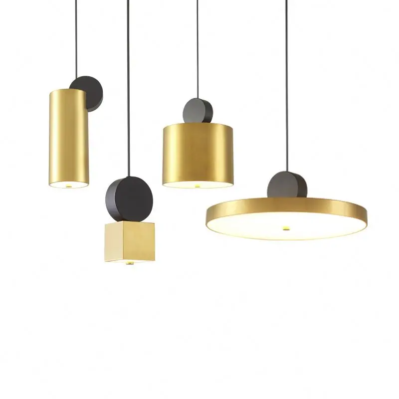 New creative golden butterfly chandelier led modern restaurant light 3 colors art bar table pendant lights