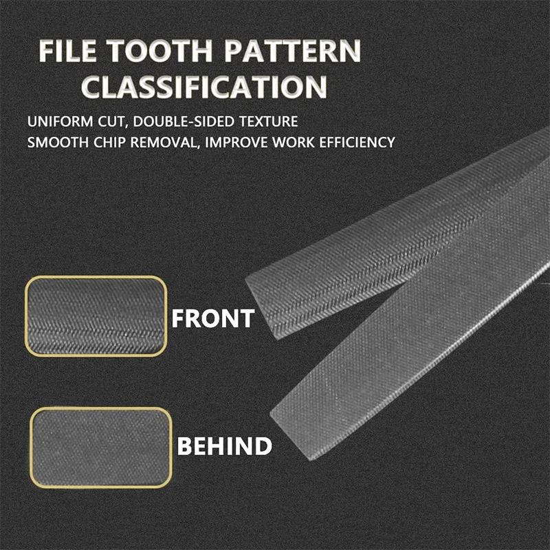 High speed metal Diamond File high carbon T12 stainless half round Steel File For Metalworking And Woodworking