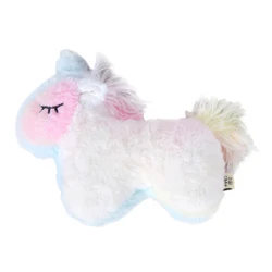 Anxiety Relief Dog Chew Toys Unicorn Heavy Duty Pink Undistruktable Plush Simulation Flamingo Dog Toy With Rope
