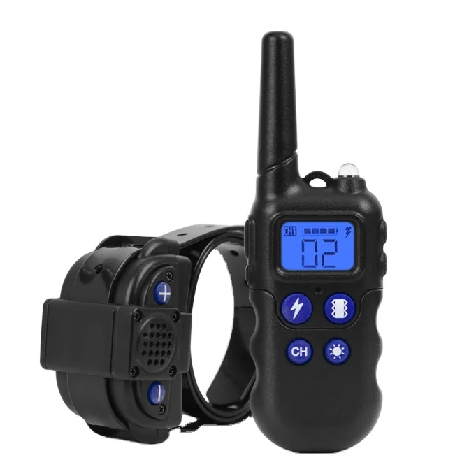 
2020 New Arrival GPS Walkie Talkie Dog Training Collar Anti Bark Electric Shock Collar 