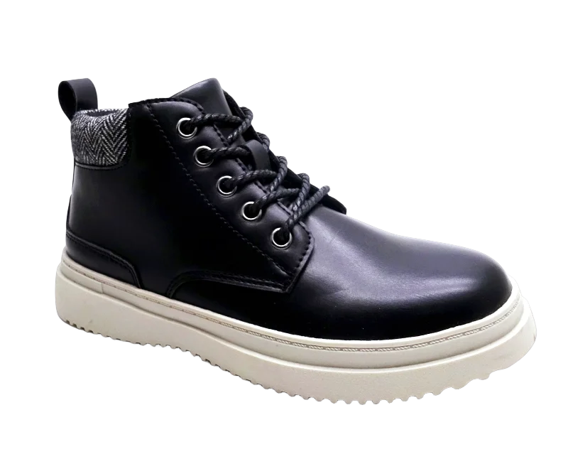 Wholesale customized designs OEM&ODM Smeta/GRS/HIGG/BSCI factory kids boots boy high top casual sneaker ankle boots