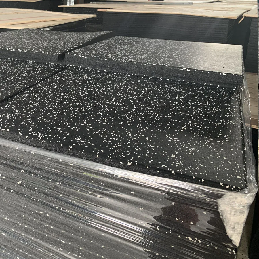 Superior Quality Rubber EPDM Granules Floor Tiles Fitness Floor Mat