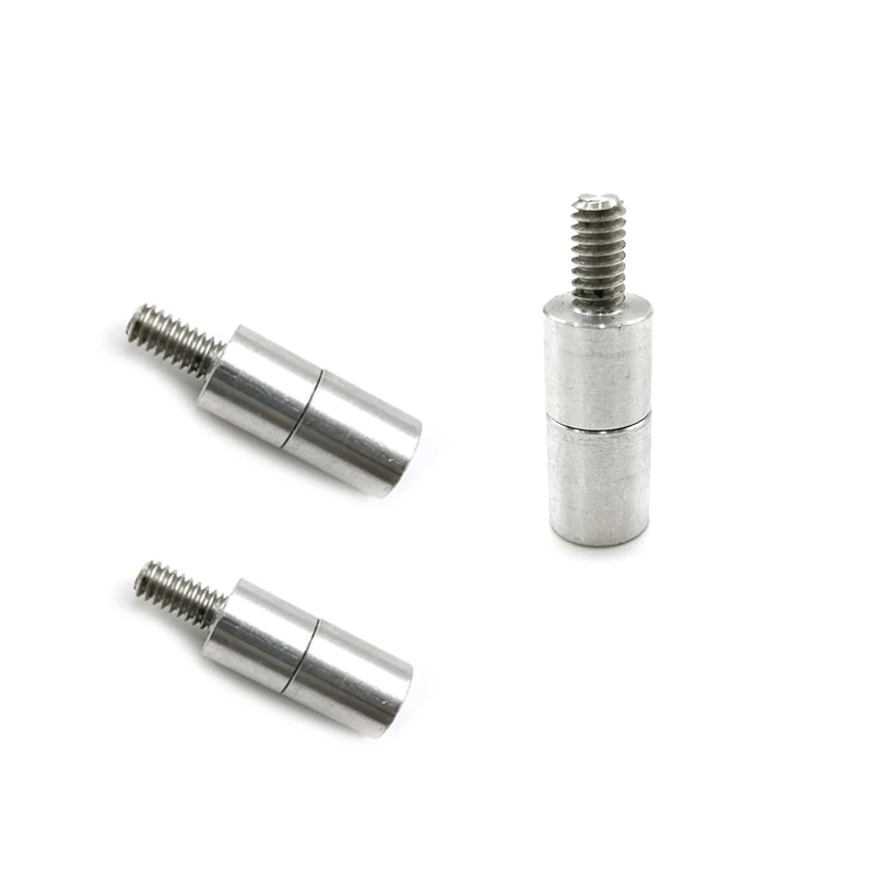 Custom Aluminium CNC Turning Parts Round Screws Standoff Column Spacer