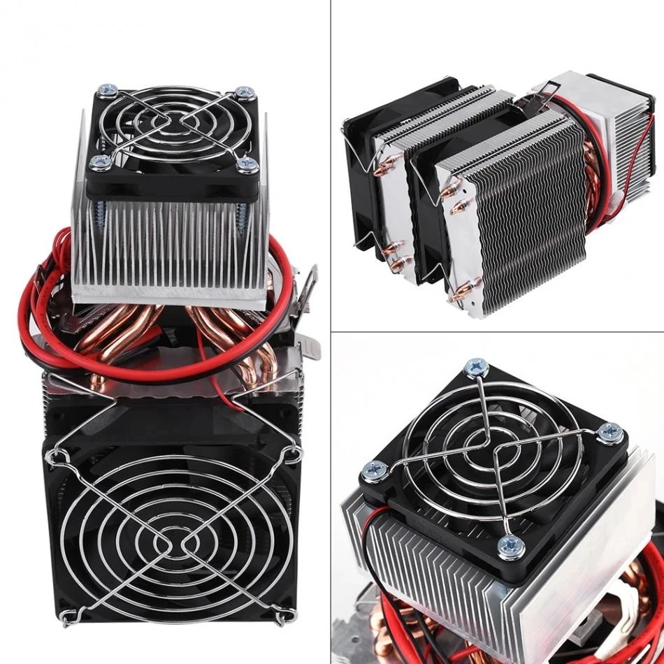 120W Semiconductor Mini Air Conditioner Peltier Thermoelectric Cooler 12v Air Cooling Unit