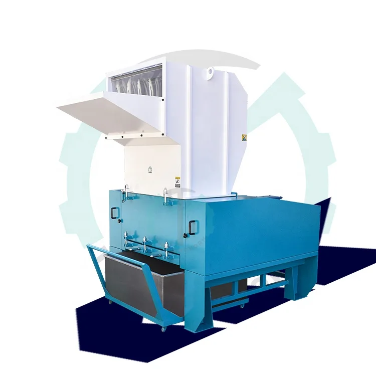 China Factory Used PVC Waste Hard Plastic Barrel Film PET Bottle Recycling Crushing Grinding Plastic Crusher Machines Prices