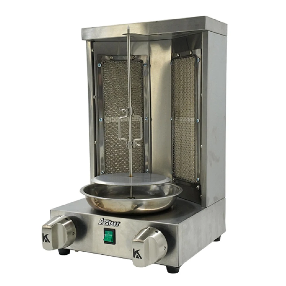  GB25 машина для барбекю индейки Донер кебаб шаурма жаровня rotisseries куриные духовки газ сжиженный пропан 110 В