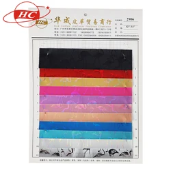 Great quality Glossy Embossed PVC leather suitable for evening bags, backpacks, purses, jewelry boxes, mobile phone cases