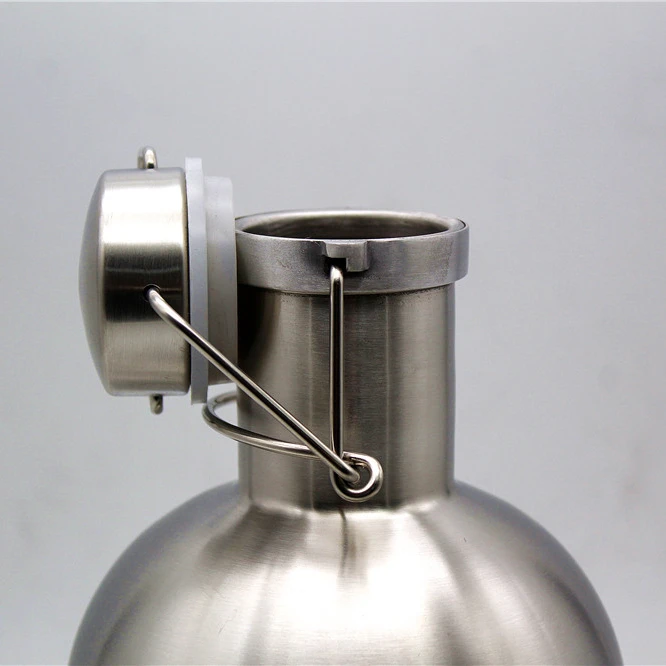Лучший хит продаж шкафчик из нержавеющей стали пивоварня-64 oz пивоварня флип-топ термос для горячей воды Термос бутылка