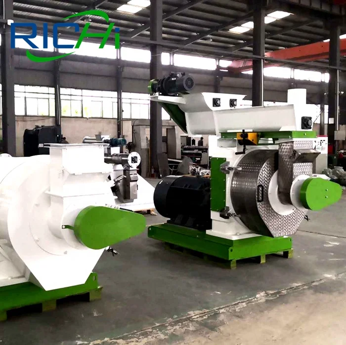 High Quality Hot Selling 110Kw 160Kw 1-5 Ton Per Hour Biomass CE Wood Pellet Mills Wood Pellet Mill Making Machine For Straw