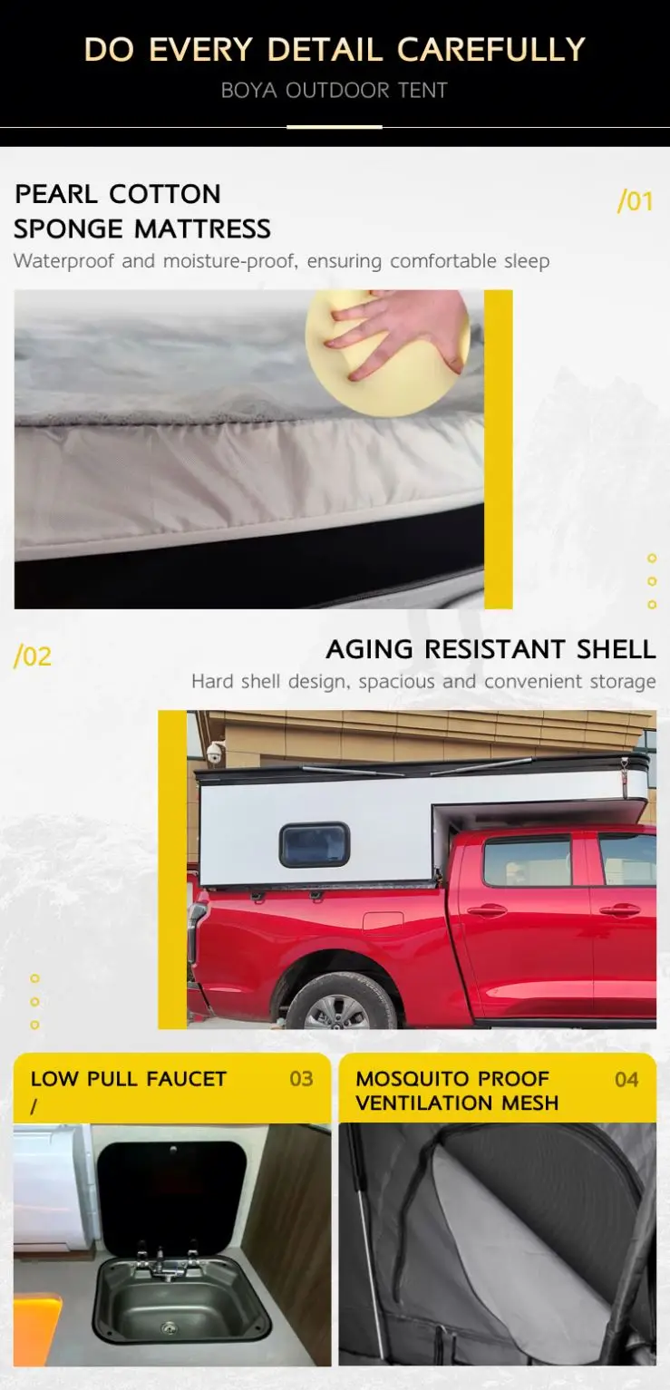 Customized Motor Home RV Camper Body with Slide Out for New Daily Mounted