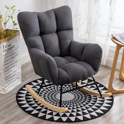 Modern Style Cheap Living Room Furniture Leisure Rocking Chair Sofa Chair