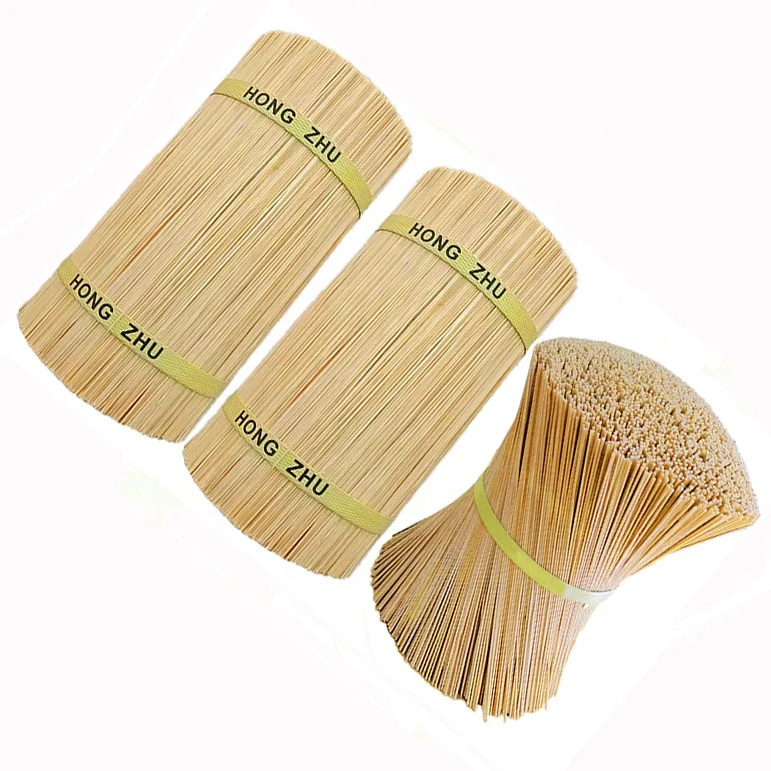New cheap price 1.3mm best natural round bamboo stick for Agarbatti unscented incense sticks
