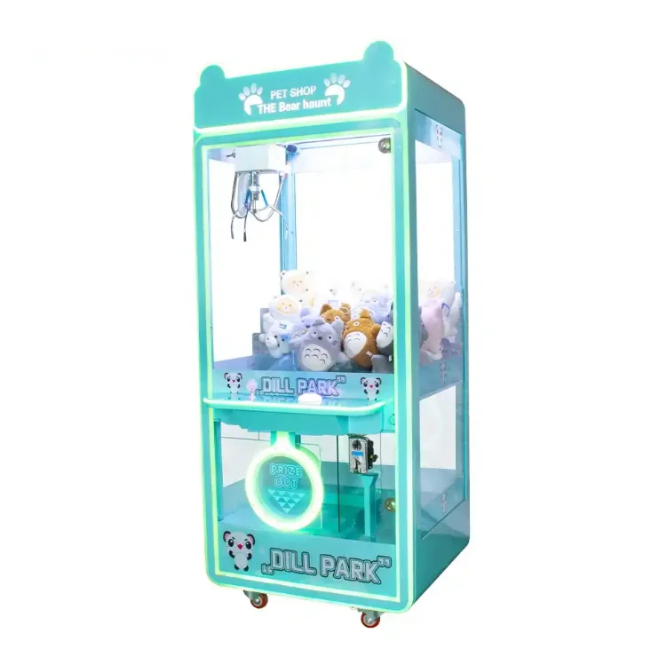 Commercial Custom Coin Operated Crane Claw Machine Kids Plush Toy Mini Arcade Game Claw Machine