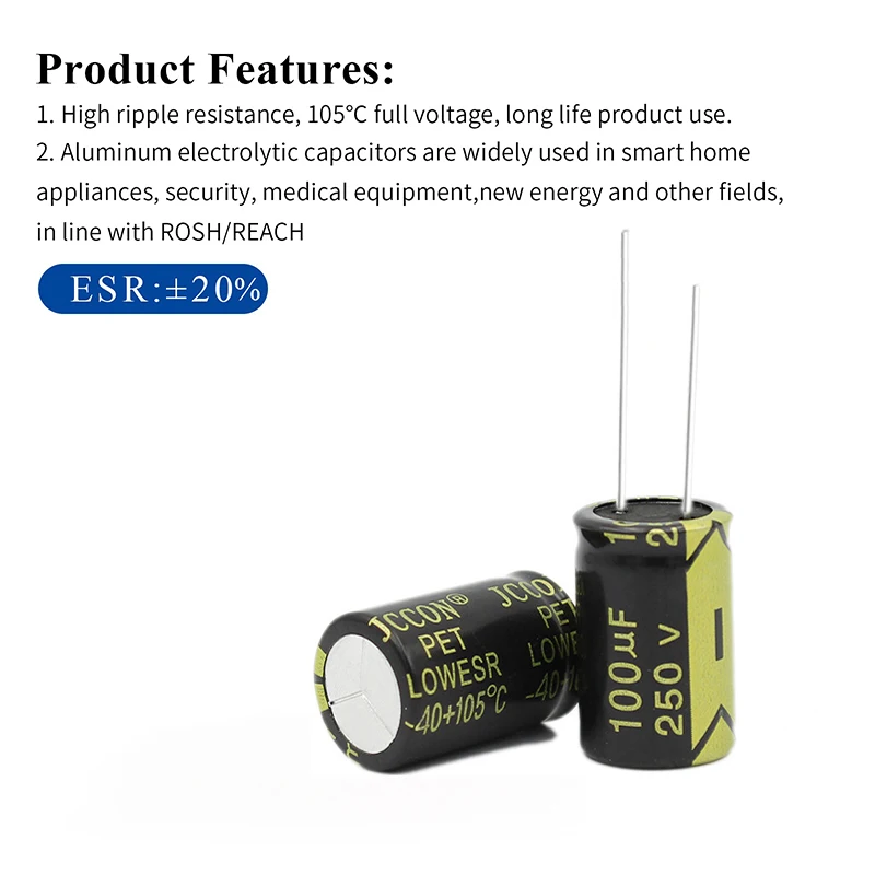 Capacitor 35V 50V 63V 80V 100V 160V 200V 250V 400V 450V 10000UF 4700UF 3300UF 2200UF 1000UF 680UF 470UF 33UF 220UF 100UF