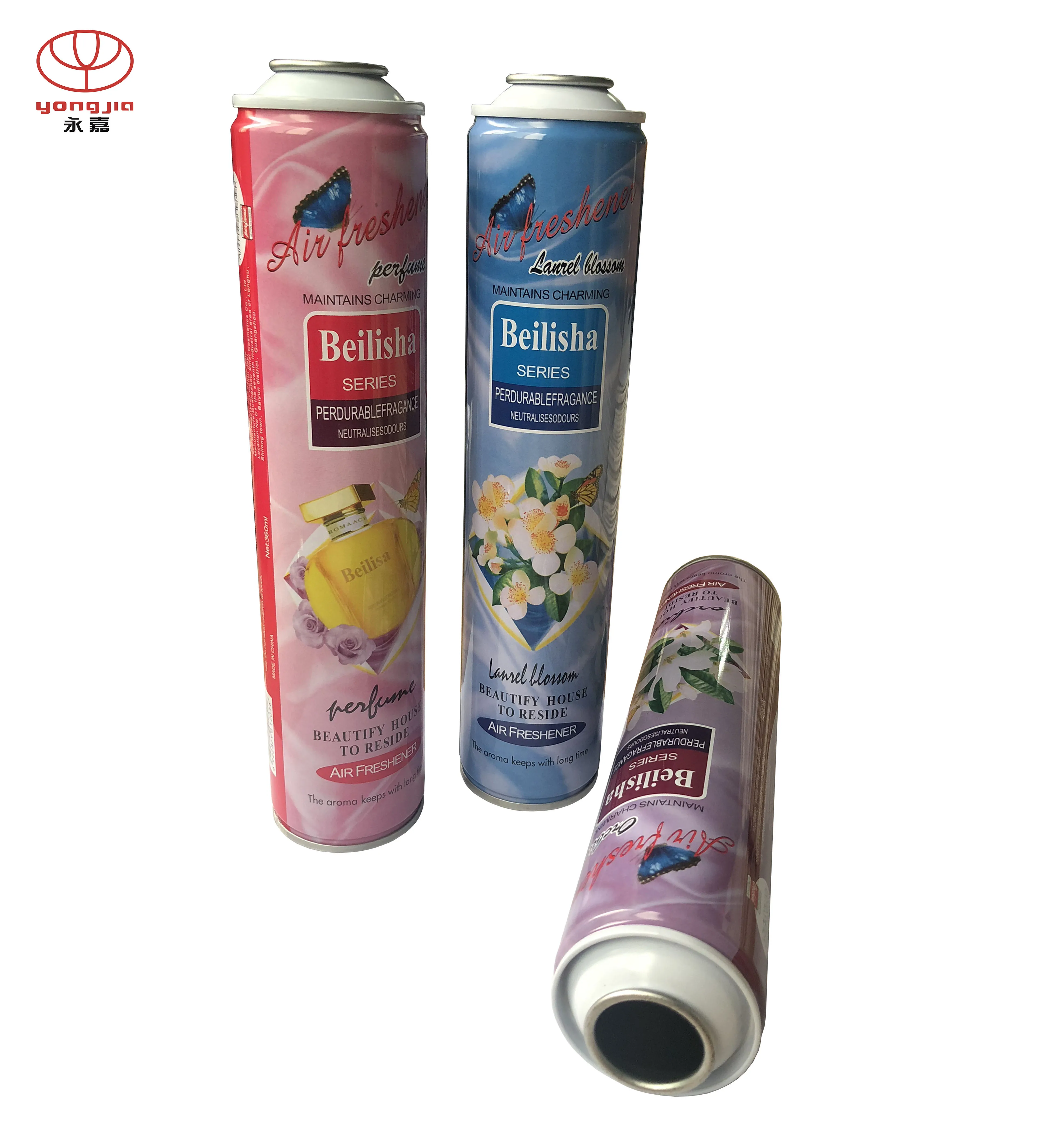 OEM Printing Empty Aerosol Tin Can for Home Air Freshener tin aerosol bottle