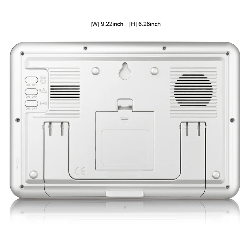 Digital Azan Clock l Timepiecewith Multi Athan Sound Date Week Temperature Prayer Times