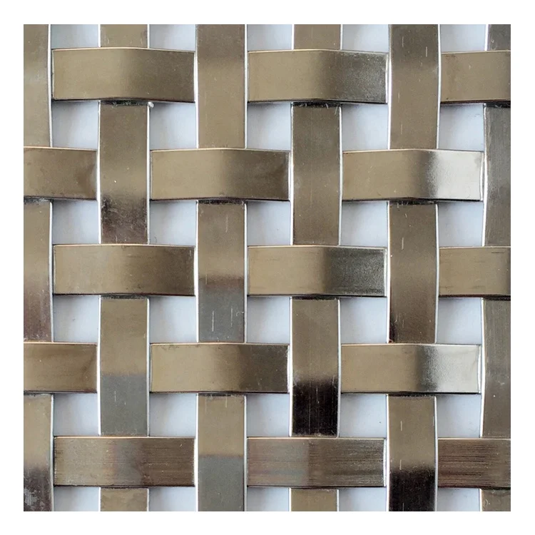 Exterior Decorative Aluminum Facade Mesh for Architectural Facade Design