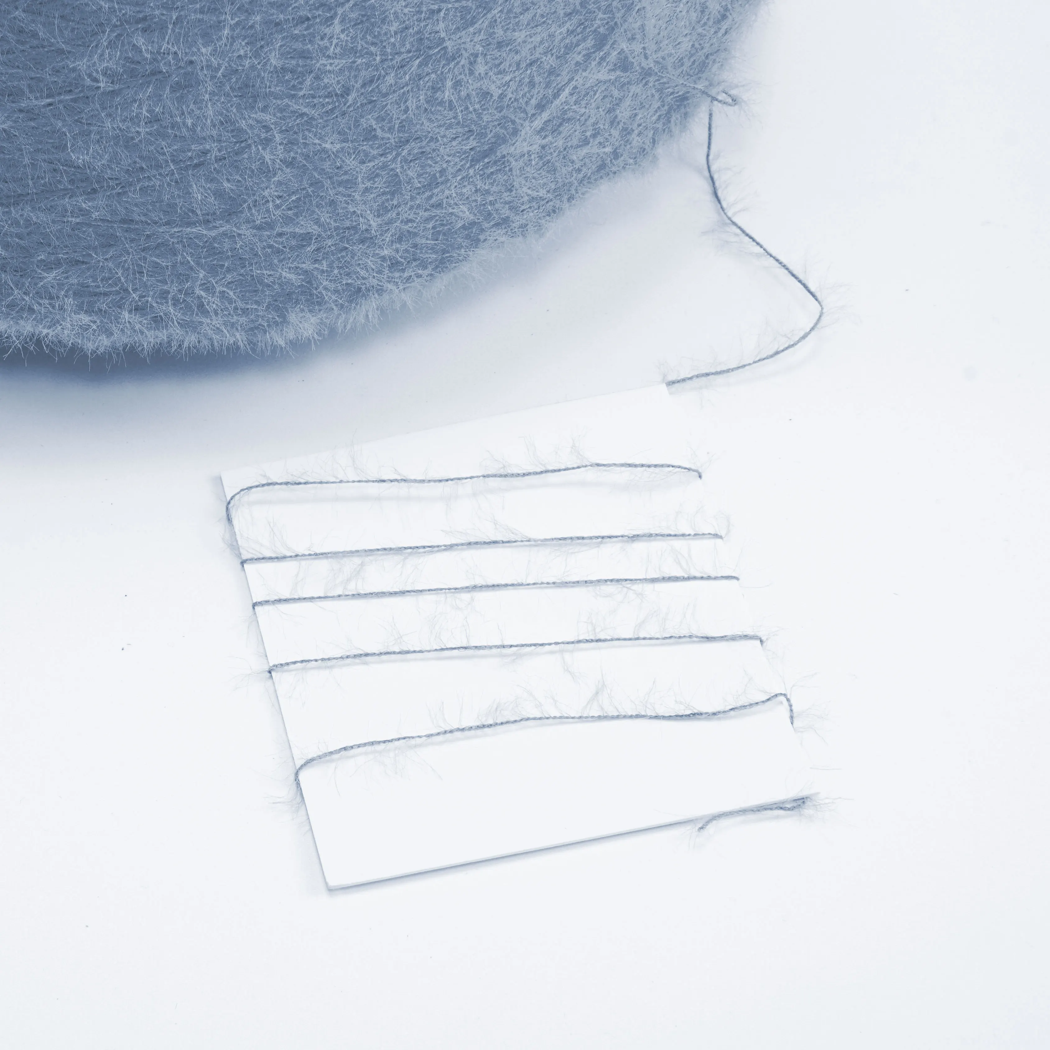 100% nylon colourful feather yarn  0.5crystal 0.7cm 0.9cm curly imitated eyelash yarn for knitting sweater Mink yarn