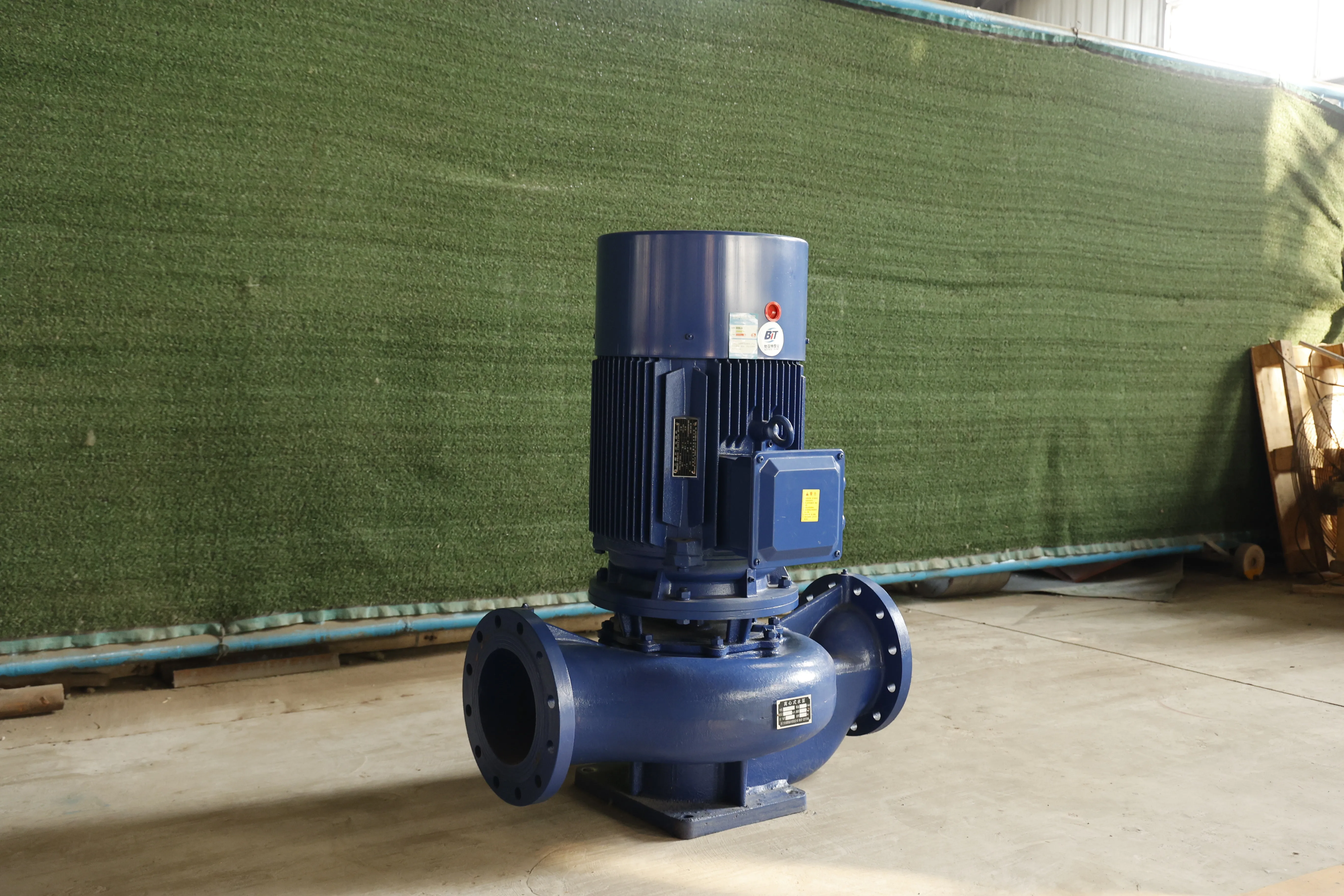 High Efficiency 5KW Single Stage Cast Iron Pipeline Circulation Pump Food Marine Multistage OEM Customizable