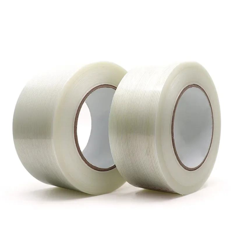 Heavy Duty Fiberglass Strapping Reinforced Synthetic Rubber Bi-directional Filament Tape