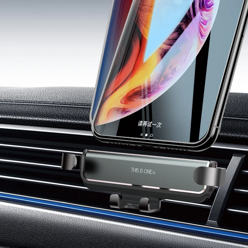 SUNLINE высокое качество Автомобильный держатель для телефона с гравитационный всех мобильных телефонов