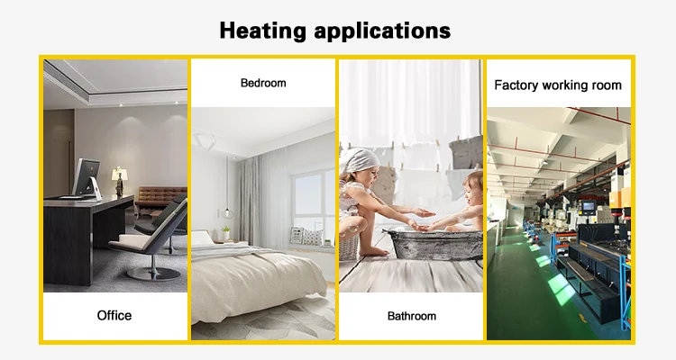 SIAL  2000W   industrial PTC heater  Indoor Room Space Electric Fan Heaters Portable Industrial PTC Air Heater For Home Bedro