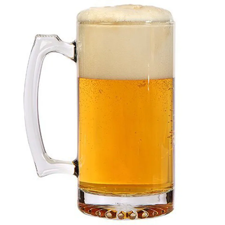 Jaton Stock High Quality 1 Liter 1.5 Liter 0.5L Big Giant Beer Pitcher Glass
